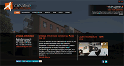 Desktop Screenshot of creative-architecture.be
